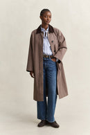 Regular Classic Poplin Striped Shirt - Misty Lavender