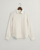 Linen Stripe Shirt - Dry Sand