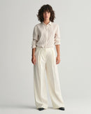 Linen Stripe Shirt - Dry Sand