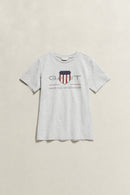 Archive Shield Ss T-Shirt - Grey Melange