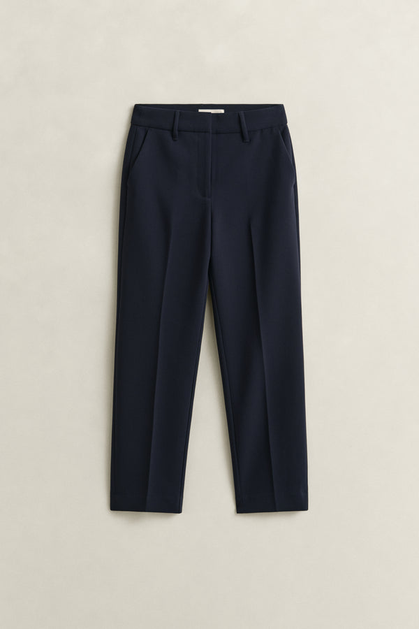 Fluid Slim Trousers - Evening Blue