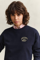 Rope Graphic Sweatshirt - Evening Blue