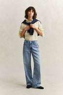 Classic Poplin Stripe Shirt - Vanilla Yellow