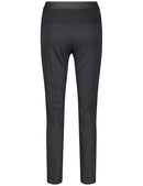 Autumn Breeze Crop Trouser - Black