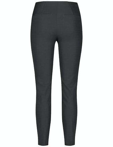 Autumn Breeze Crop Trouser - Black