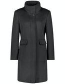 Embrace Cosiness Wool Coat - Black