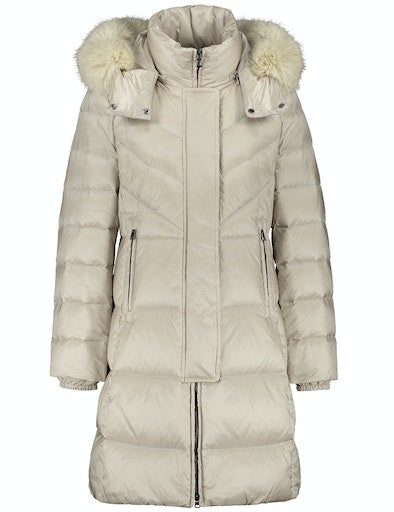 Embrace Cosiness Coat - Silver Cloud