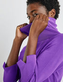 New Dimension 3/4Slv T-Shirt - Purple