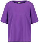 New Dimension SS Blouse - Purple