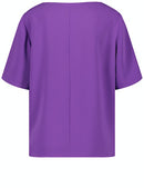 New Dimension SS Blouse - Purple