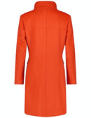 Embrace Cosiness Wool Coat - Mars Red