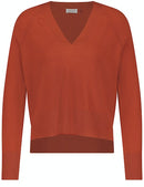 Embrace Cosiness Jumper - Mars Red