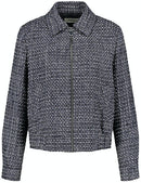 Shades Of Blue Blazer - Blue/black