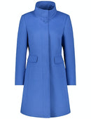 Embrace Cosiness Wool Coat - Aurora Blue
