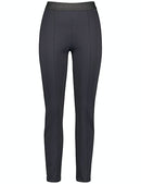 Autumn Breeze Crop Trouser - Navy