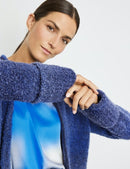 Shades Of Blue Jacket - Blue Pattern