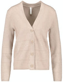 Embrace Cosiness Jacket - Light Taupe Melange