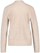 Embrace Cosiness Jumper - Light Taupe Melange