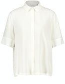 New Dimension SS Blouse - Powder