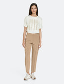 Crop Trouser - Sand