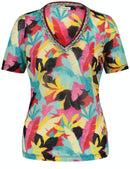 Destination Vacation T-Shirt - Yellow/red/orange