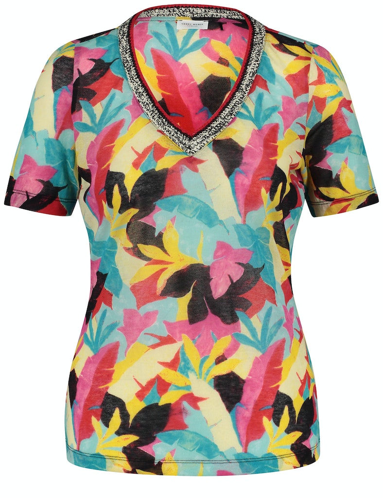 Destination Vacation T-Shirt - Yellow/red/orange