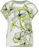 Flower Maniac T-Shirt - Pistachio