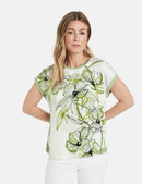 Flower Maniac T-Shirt - Pistachio