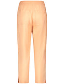 Into The Light Crop Trousers - Apricot Crush