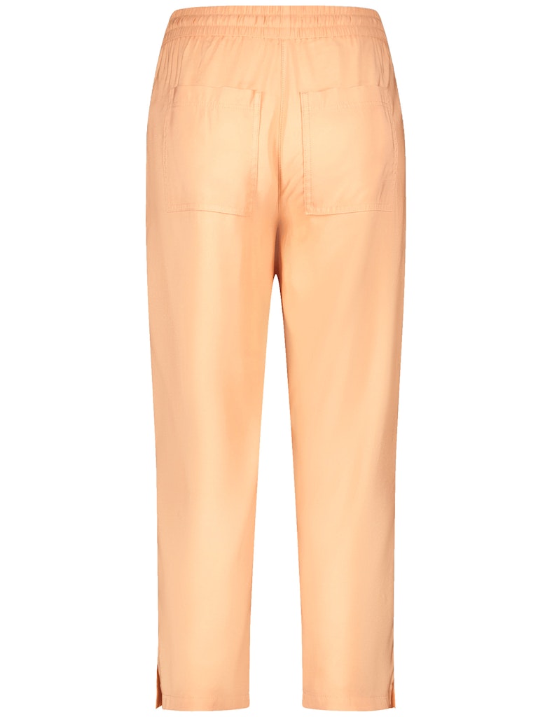 Into The Light Crop Trousers - Apricot Crush