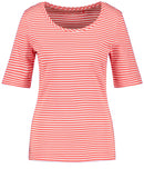 NOOS Short Sleeve T-Shirt - Red/orange/ecru