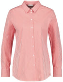 Tropadelic Blouse - Red/orange/ecru