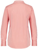 Tropadelic Blouse - Red/orange/ecru