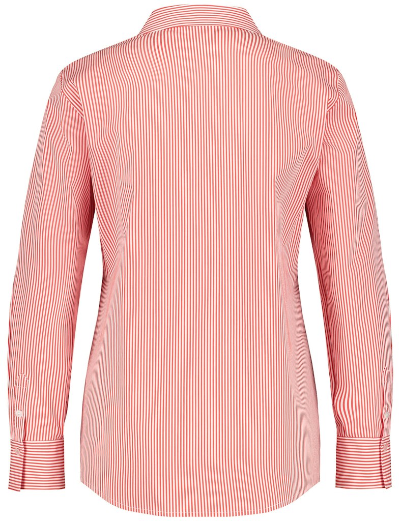 Tropadelic Blouse - Red/orange/ecru