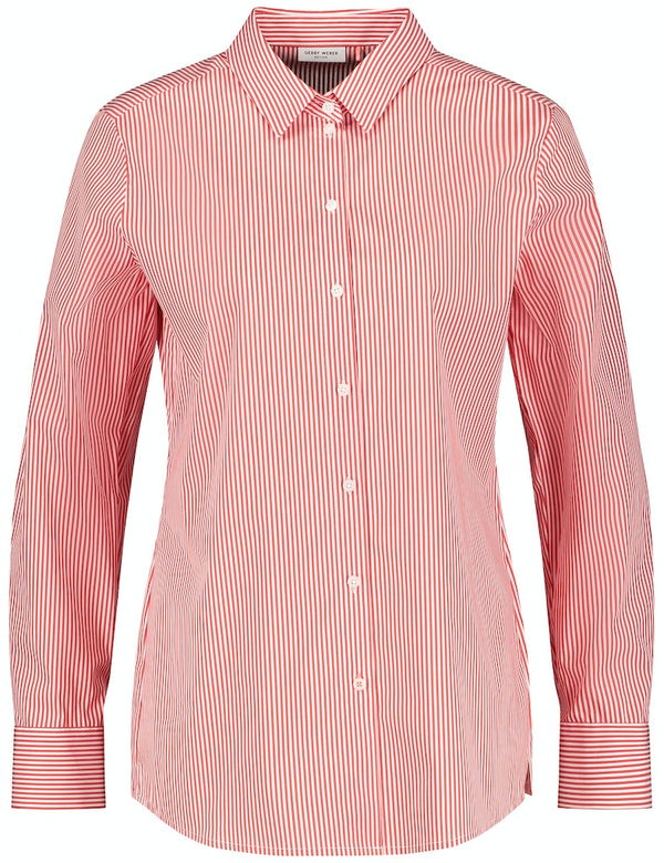 Tropadelic Blouse - Red/orange/ecru