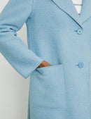 Tropadelic Wool Coat - Blue