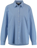 Ocean Wonders Blouse - Blue Stripes
