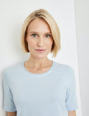 Short Sleeve T-Shirt - Light Blue