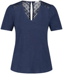 Into The Light ShortSleeve T-Shirt - Indigo