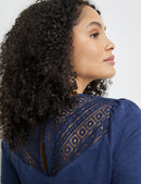 Into The Light ShortSleeve T-Shirt - Indigo