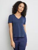 Into The Light ShortSleeve T-Shirt - Indigo