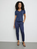 Into The Light ShortSleeve T-Shirt - Indigo