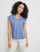 Into The Light Short Sleeve Tee - Haze Sky