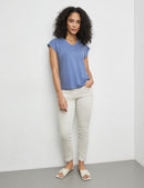 Into The Light Short Sleeve Tee - Haze Sky