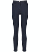 Timeless Cool Crop Trousers - Navy