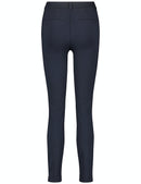 Timeless Cool Crop Trousers - Navy