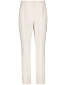 Flower Maniac Crop Trouser - Whisper White