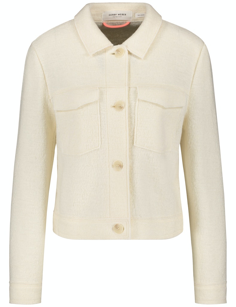 Tropadelic Blazer - Whisper White