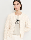 Flower Maniac Blazer - Whisper White