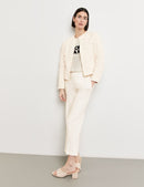 Flower Maniac Blazer - Whisper White